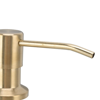 300ml Kitchen Sink Soap Dispenser Stainless Steel 360 degrees Rotation Multifunctional Soap Dispenser for V1294-YM0523-3112220029912