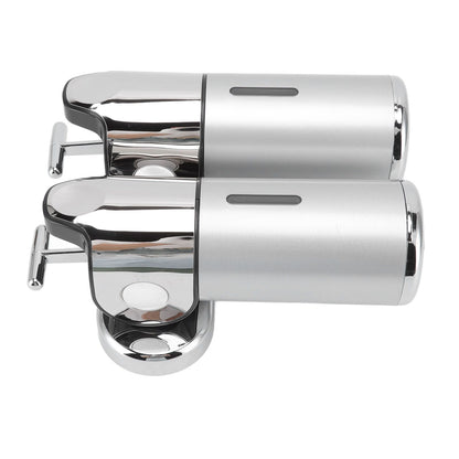 Soap Dispenser Dual Pump 1000ml Wall Mounted Easily Refilled Reusable Shampoo Dispenser for Bathroom Hotel V1294-YM0523-3112220030011