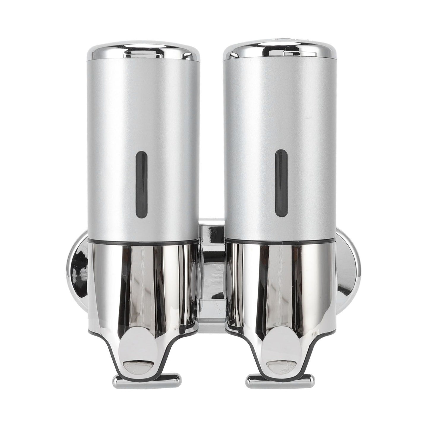 Soap Dispenser Dual Pump 1000ml Wall Mounted Easily Refilled Reusable Shampoo Dispenser for Bathroom Hotel V1294-YM0523-3112220030011