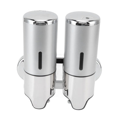Soap Dispenser Dual Pump 1000ml Wall Mounted Easily Refilled Reusable Shampoo Dispenser for Bathroom Hotel V1294-YM0523-3112220030011