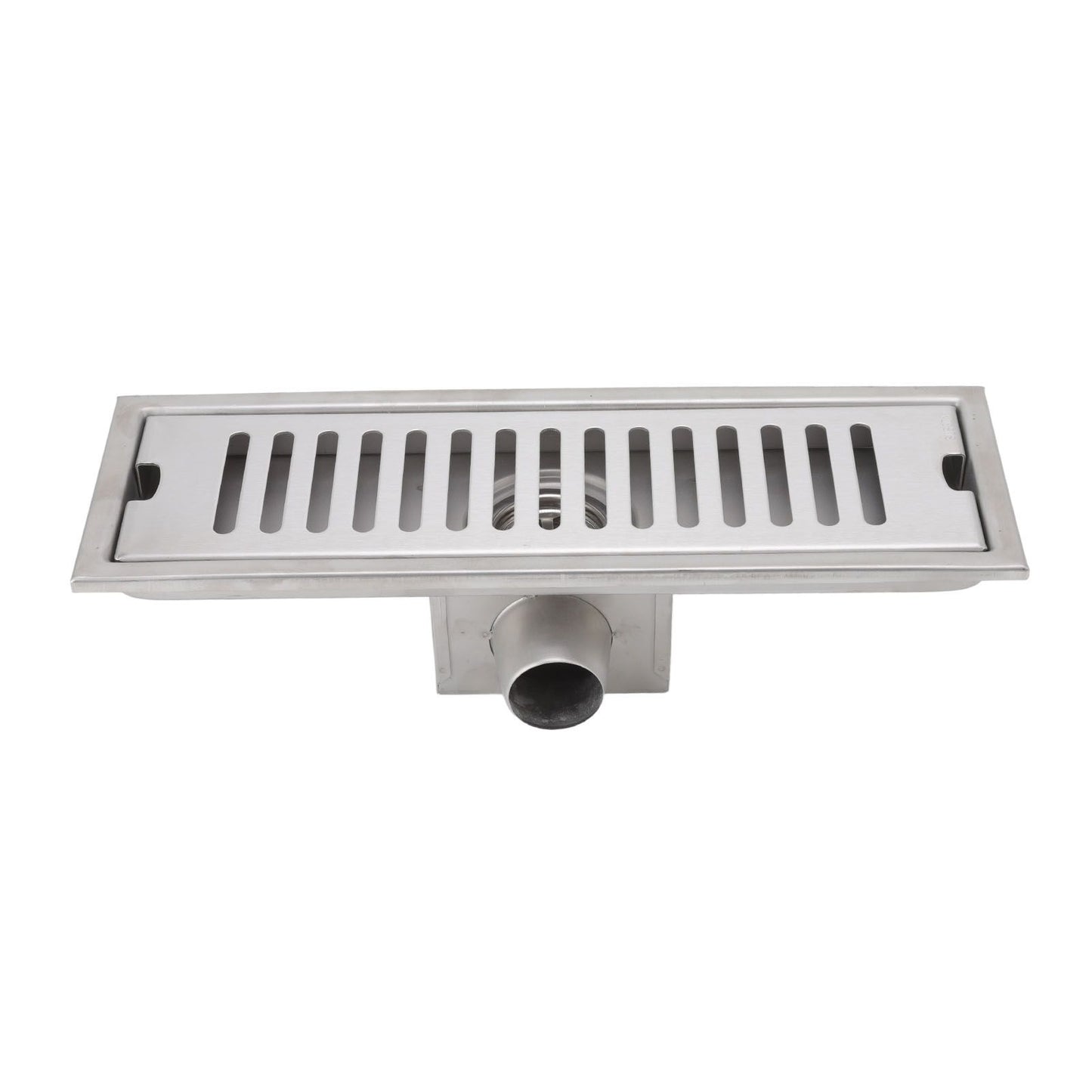 12 Inch Linear Shower Drain Rectangular Shower Floor Drain Channel Quick Drainage with Anti Odor Check Valve V1294-YM0523-3112220030211