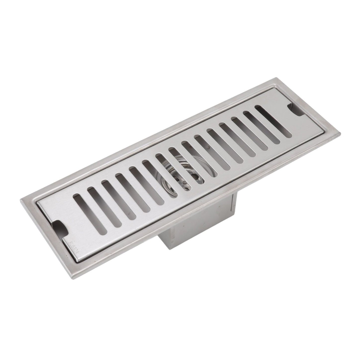 12 Inch Linear Shower Drain Rectangular Shower Floor Drain Channel Quick Drainage with Anti Odor Check Valve V1294-YM0523-3112220030211