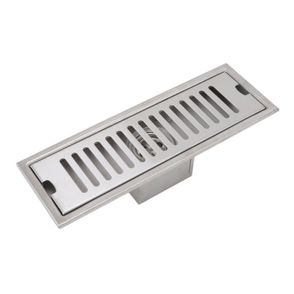 12 Inch Linear Shower Drain Rectangular Shower Floor Drain Channel Quick Drainage with Anti Odor Check Valve V1294-YM0523-3112220030211