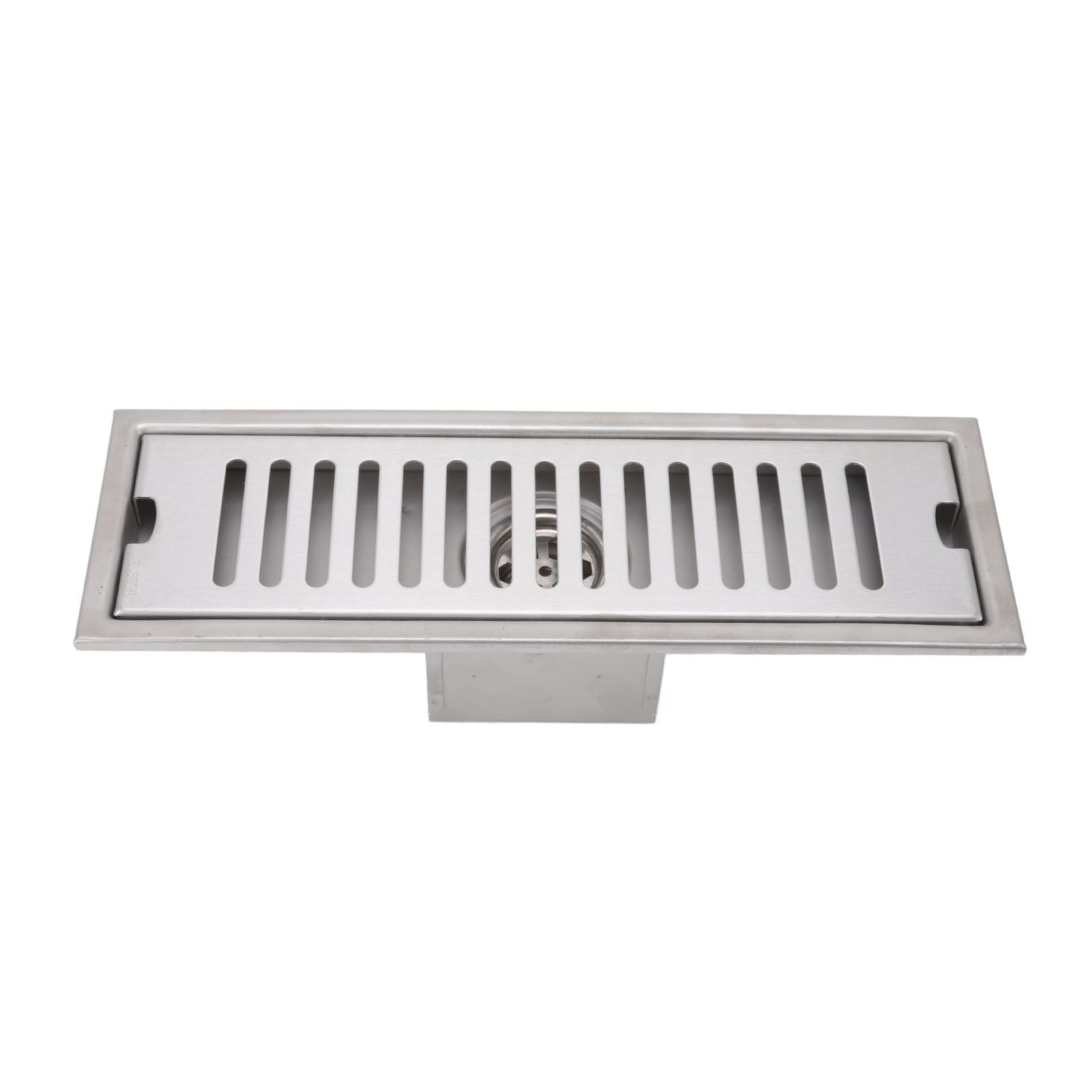 12 Inch Linear Shower Drain Rectangular Shower Floor Drain Channel Quick Drainage with Anti Odor Check Valve V1294-YM0523-3112220030211