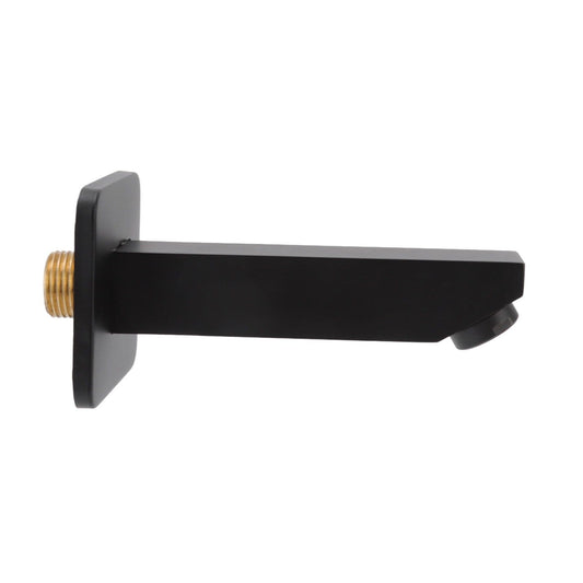 G1/2 Copper Bathtub Faucet Concealed Seamless Bathroom Tub Spout for Bathroom Black V1294-YM0523-3112220030411