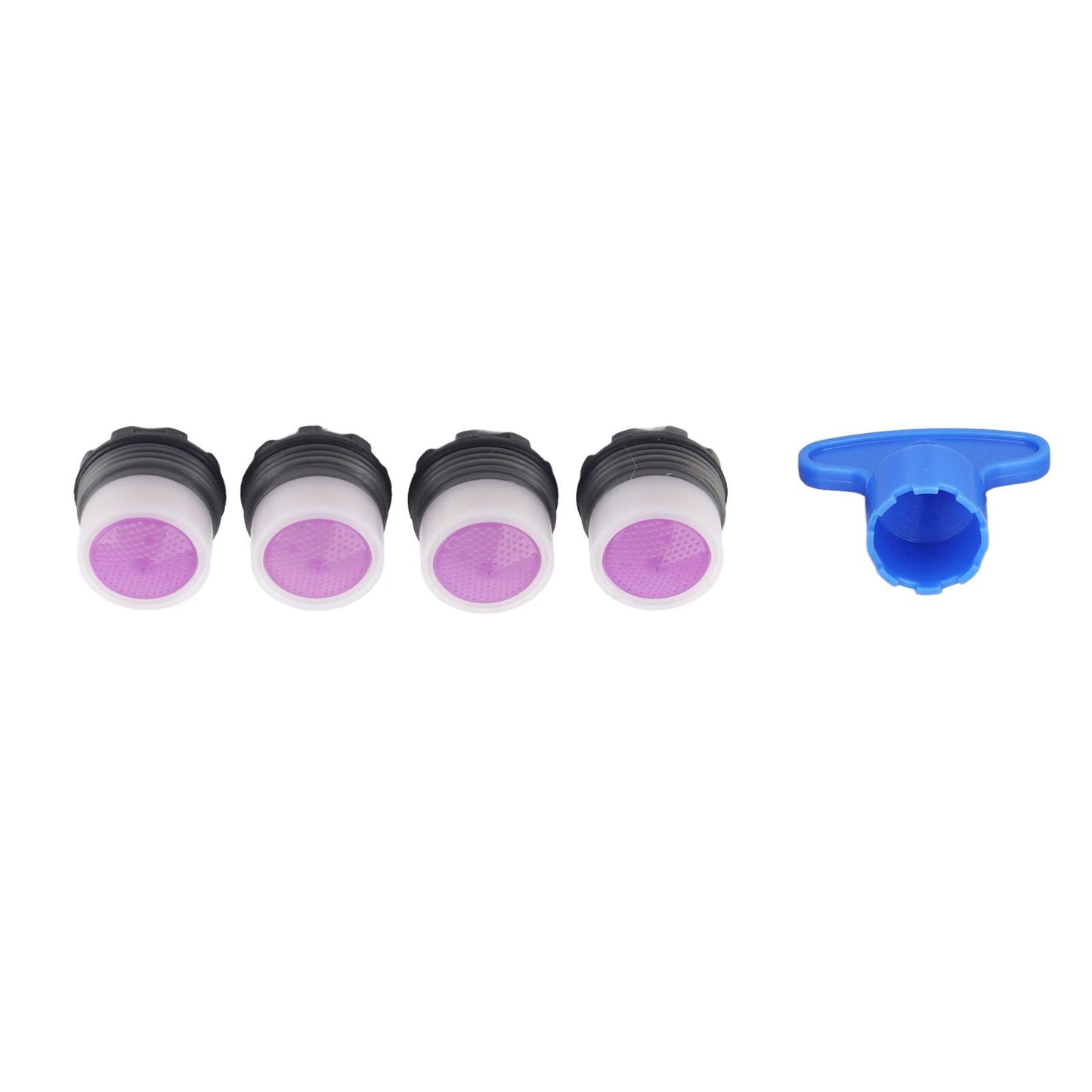 4 Pieces M16.5mm Sink Faucet Aerator 1.2GPM Flow Restrictor Bubble Tap Water Nozzle for Kitchen Bathroom V1294-YM0523-3112220030911