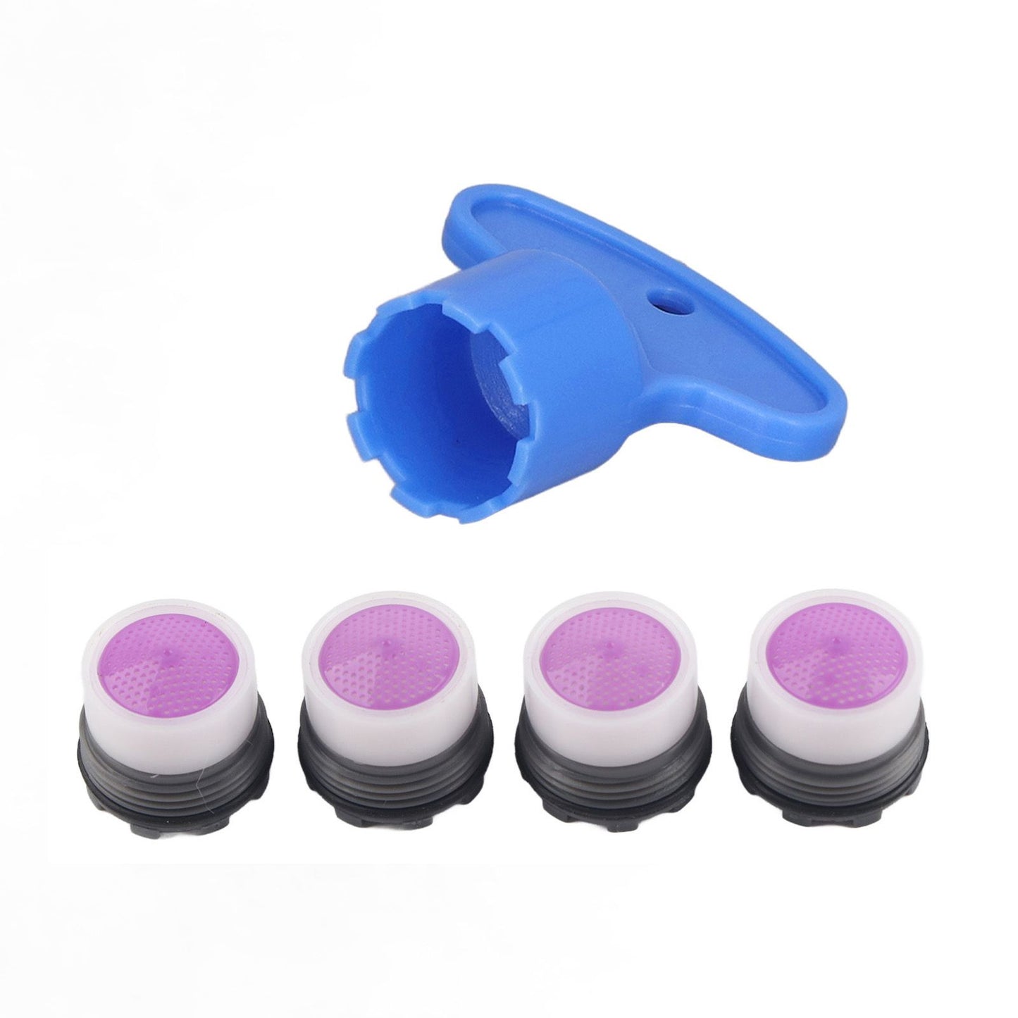 4 Pieces M16.5mm Sink Faucet Aerator 1.2GPM Flow Restrictor Bubble Tap Water Nozzle for Kitchen Bathroom V1294-YM0523-3112220030911