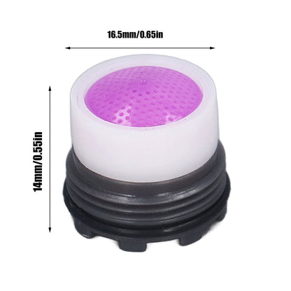 4 Pieces M16.5mm Sink Faucet Aerator 1.2GPM Flow Restrictor Bubble Tap Water Nozzle for Kitchen Bathroom V1294-YM0523-3112220030911