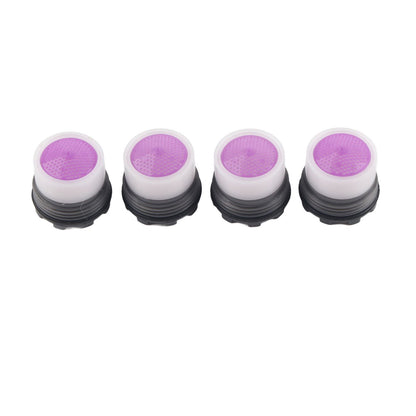 4 Pieces M16.5mm Sink Faucet Aerator 1.2GPM Flow Restrictor Bubble Tap Water Nozzle for Kitchen Bathroom V1294-YM0523-3112220030911