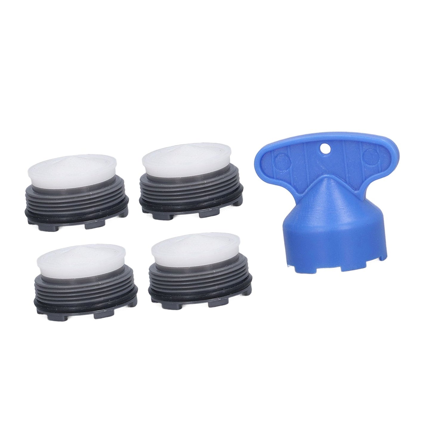 Faucet Aerators Inserted M24mm Faucet Aerators Replacement Parts with Spanner for Bathroom Kitchen Male Thread V1294-YM0523-3112220032311