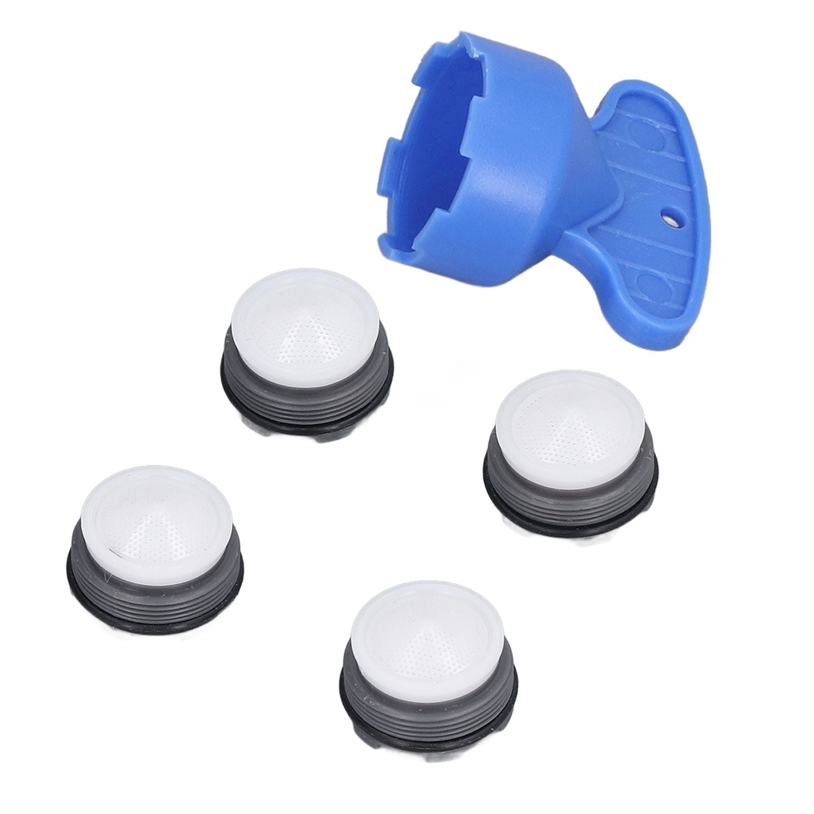 Faucet Aerators Inserted M24mm Faucet Aerators Replacement Parts with Spanner for Bathroom Kitchen Male Thread V1294-YM0523-3112220032311