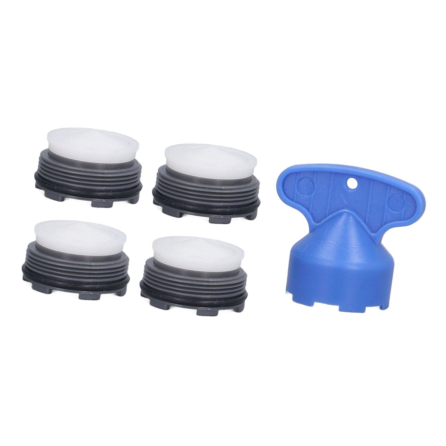 Faucet Aerators Inserted M24mm Faucet Aerators Replacement Parts with Spanner for Bathroom Kitchen Male Thread V1294-YM0523-3112220032311