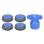 Faucet Aerators Inserted M24mm Faucet Aerators Replacement Parts with Spanner for Bathroom Kitchen Female V1294-YM0523-3112220032312