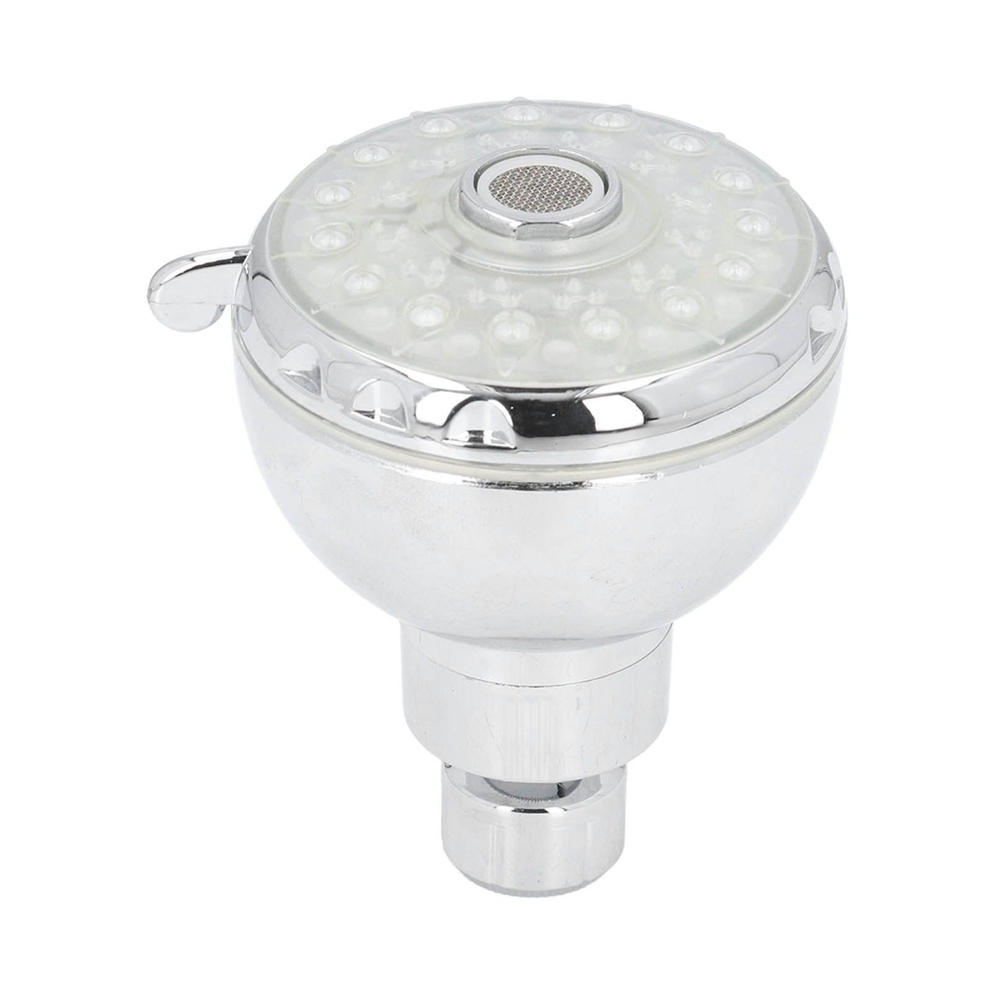 LED Shower Head 7 Color Flash Light Automatically Changing Shower Sprayer with G1/2 External Thread for V1294-YM0523-3112220033611