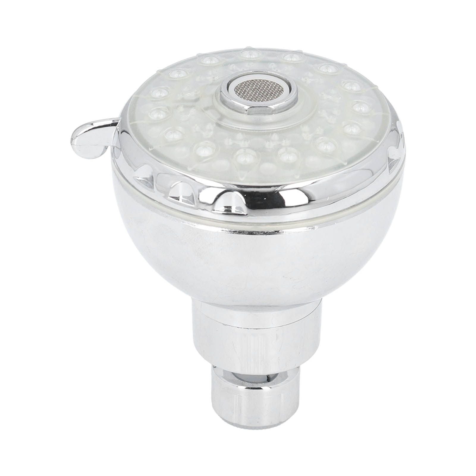 LED Shower Head 7 Color Flash Light Automatically Changing Shower Sprayer with G1/2 External Thread for V1294-YM0523-3112220033611