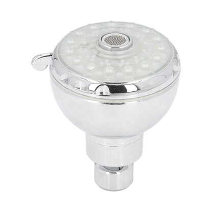 LED Shower Head 7 Color Flash Light Automatically Changing Shower Sprayer with G1/2 External Thread for V1294-YM0523-3112220033611