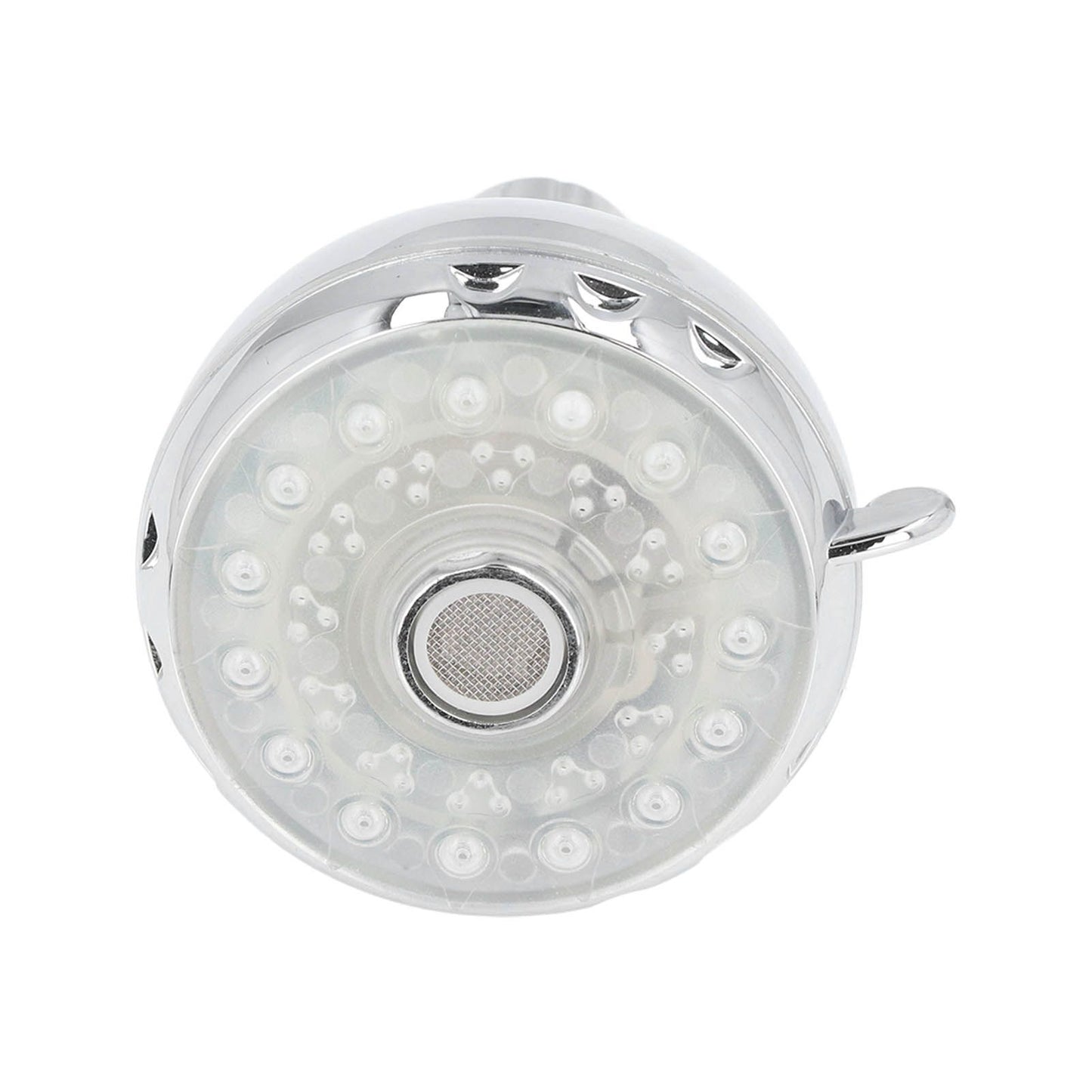 LED Shower Head 7 Color Flash Light Automatically Changing Shower Sprayer with G1/2 External Thread for V1294-YM0523-3112220033611
