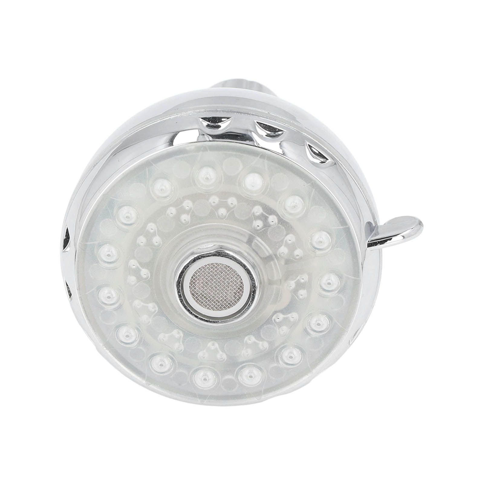 LED Shower Head 7 Color Flash Light Automatically Changing Shower Sprayer with G1/2 External Thread for V1294-YM0523-3112220033611