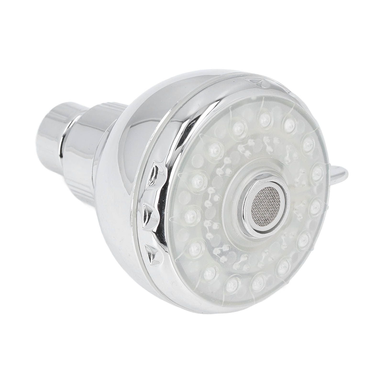 LED Shower Head 7 Color Flash Light Automatically Changing Shower Sprayer with G1/2 External Thread for V1294-YM0523-3112220033611