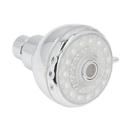 LED Shower Head 7 Color Flash Light Automatically Changing Shower Sprayer with G1/2 External Thread for V1294-YM0523-3112220033611