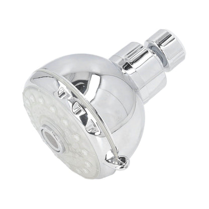 LED Shower Head 7 Color Flash Light Automatically Changing Shower Sprayer with G1/2 External Thread for V1294-YM0523-3112220033611