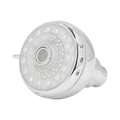 LED Shower Head 7 Color Flash Light Automatically Changing Shower Sprayer with G1/2 External Thread for V1294-YM0523-3112220033611
