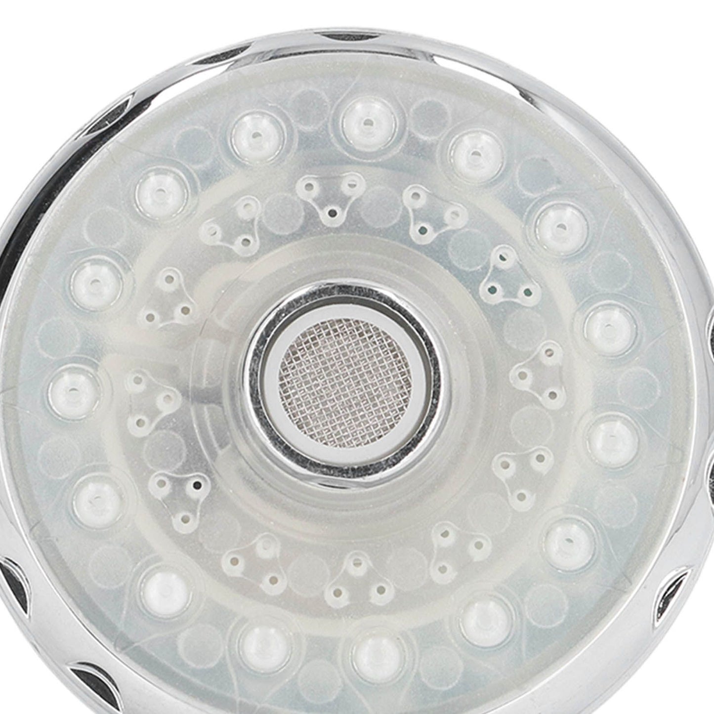 LED Shower Head 7 Color Flash Light Automatically Changing Shower Sprayer with G1/2 External Thread for V1294-YM0523-3112220033611