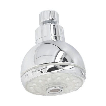LED Shower Head 7 Color Flash Light Automatically Changing Shower Sprayer with G1/2 External Thread for V1294-YM0523-3112220033611