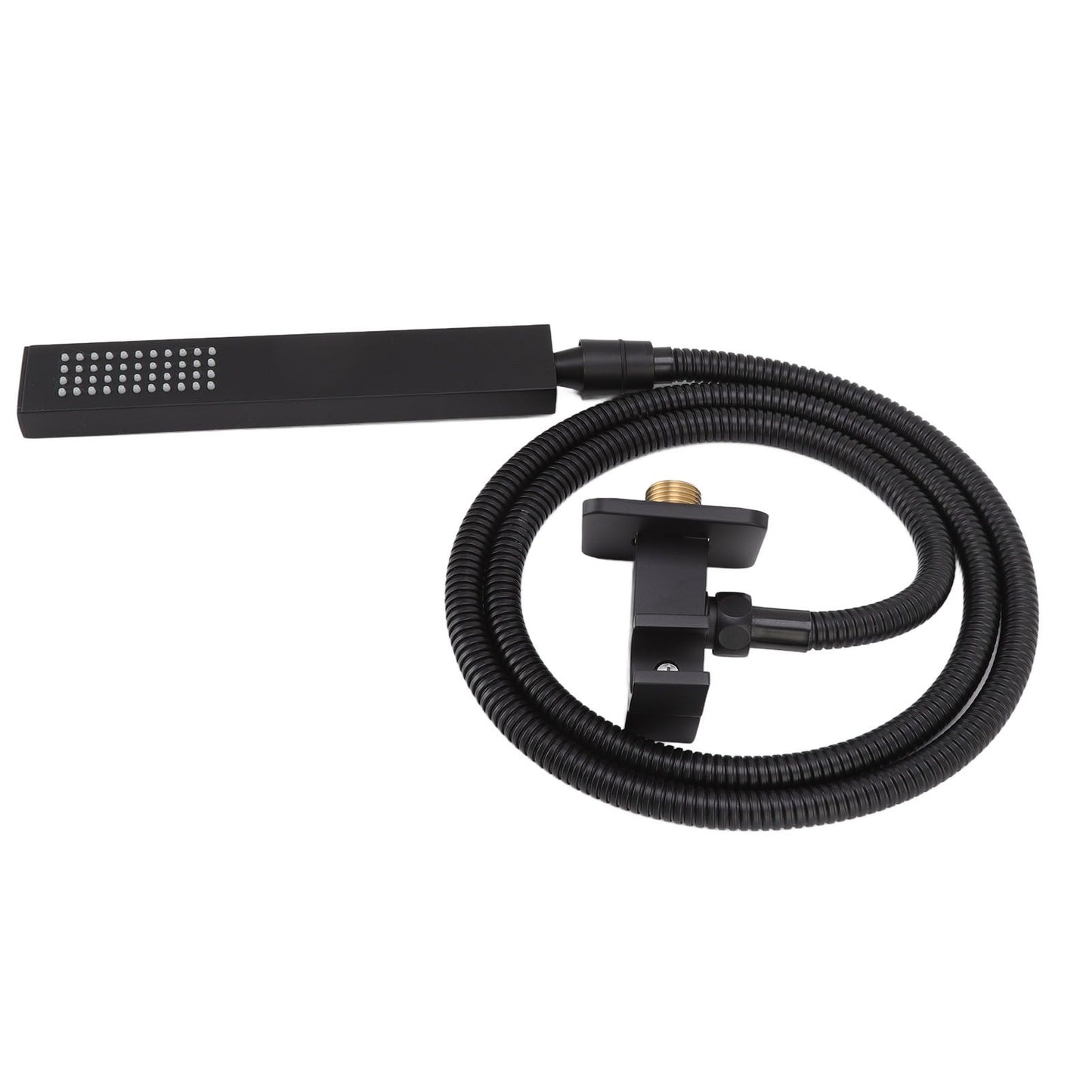 Wall Mounted Shower Set Black High Pressure Shower Head with G1/2 Caliber for Bathroom V1294-YM0523-3112220034411