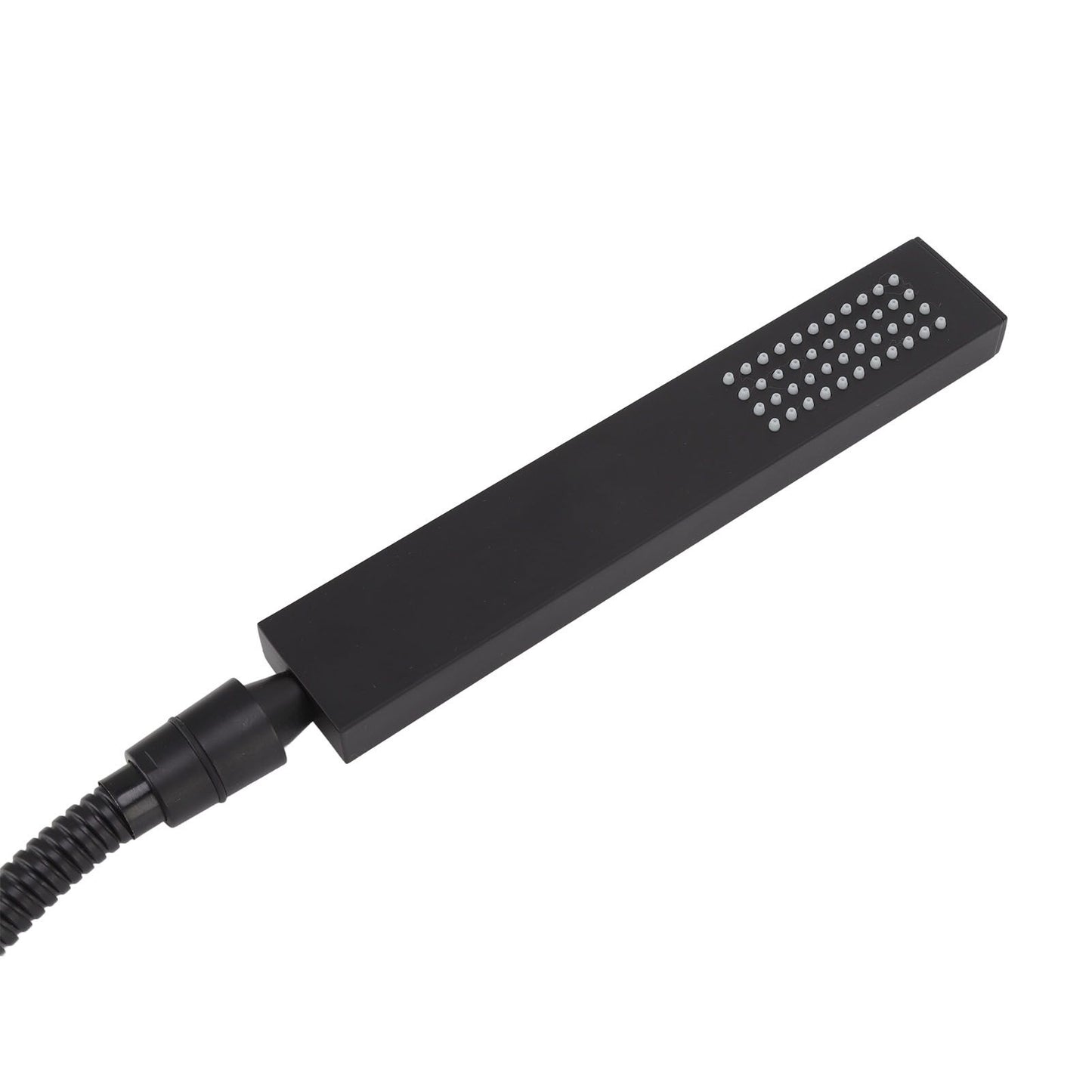 Wall Mounted Shower Set Black High Pressure Shower Head with G1/2 Caliber for Bathroom V1294-YM0523-3112220034411