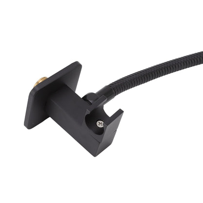 Wall Mounted Shower Set Black High Pressure Shower Head with G1/2 Caliber for Bathroom V1294-YM0523-3112220034411