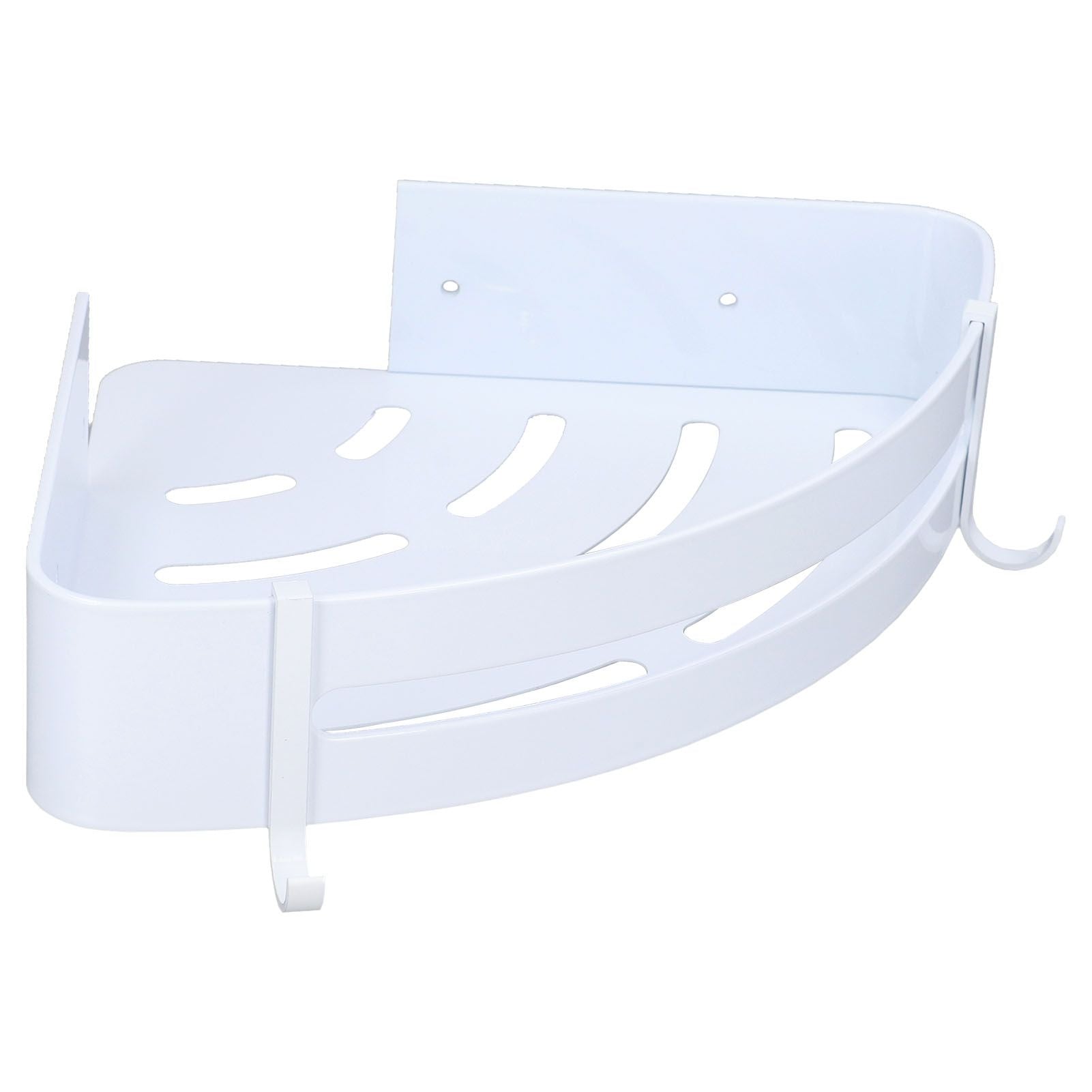 Shower Corner Organizer Aluminium Alloy Durable Rustproof Widely Used Easy Installation Corner Shower Caddy V1294-YM0523-3112220034711