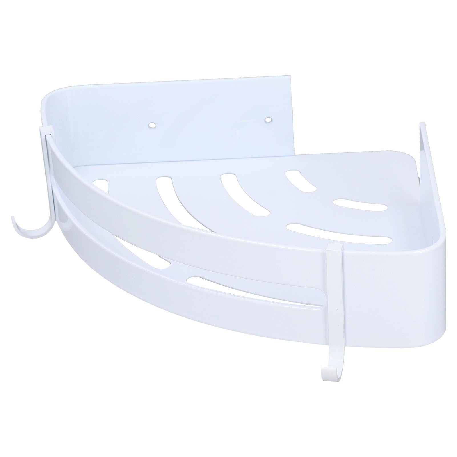Shower Corner Organizer Aluminium Alloy Durable Rustproof Widely Used Easy Installation Corner Shower Caddy V1294-YM0523-3112220034711