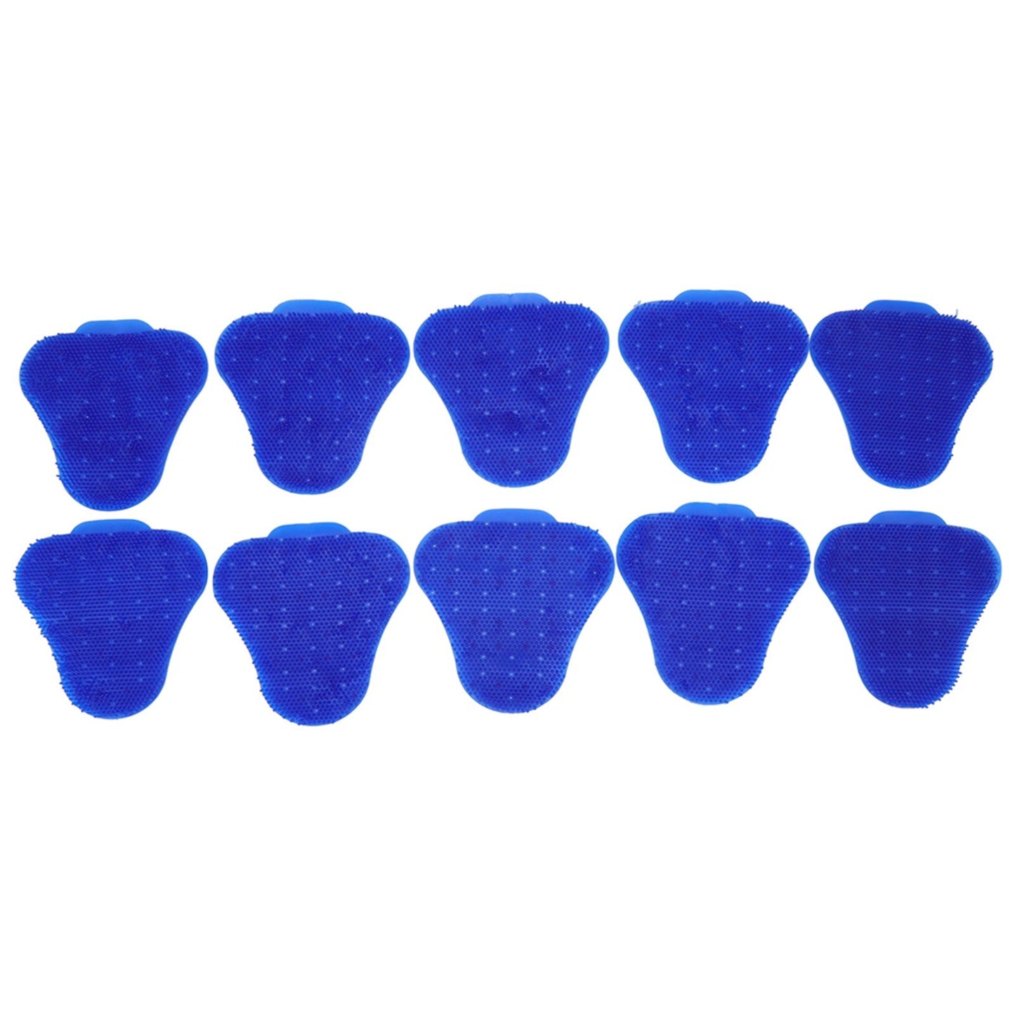10pcs Urinal Screen Deodorizers Triangle Anti Splash Deodorizer Scented Urinal Screen Mat for Restroom Blue V1294-YM0523-3112220036012