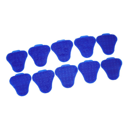 10pcs Urinal Screen Deodorizers Triangle Anti Splash Deodorizer Scented Urinal Screen Mat for Restroom Blue V1294-YM0523-3112220036012