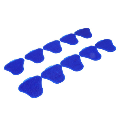 10pcs Urinal Screen Deodorizers Triangle Anti Splash Deodorizer Scented Urinal Screen Mat for Restroom Blue V1294-YM0523-3112220036012