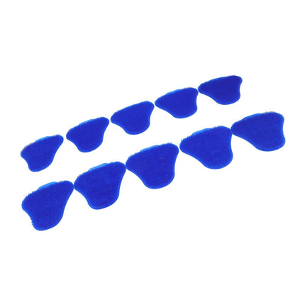 10pcs Urinal Screen Deodorizers Triangle Anti Splash Deodorizer Scented Urinal Screen Mat for Restroom Blue V1294-YM0523-3112220036012