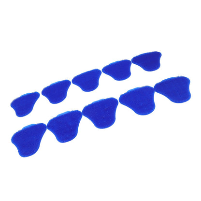 10pcs Urinal Screen Deodorizers Triangle Anti Splash Deodorizer Scented Urinal Screen Mat for Restroom Blue V1294-YM0523-3112220036012