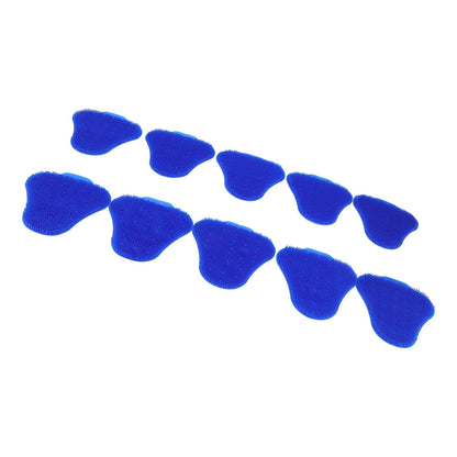 10pcs Urinal Screen Deodorizers Triangle Anti Splash Deodorizer Scented Urinal Screen Mat for Restroom Blue V1294-YM0523-3112220036012