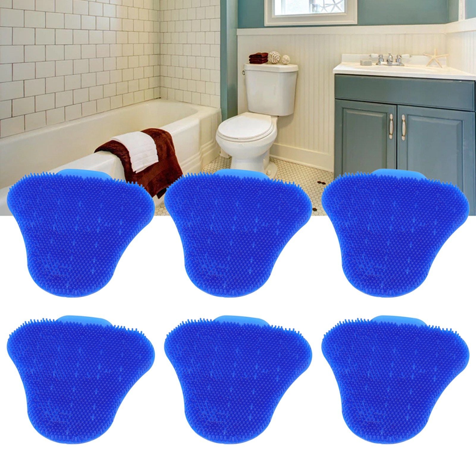 10pcs Urinal Screen Deodorizers Triangle Anti Splash Deodorizer Scented Urinal Screen Mat for Restroom Blue V1294-YM0523-3112220036012
