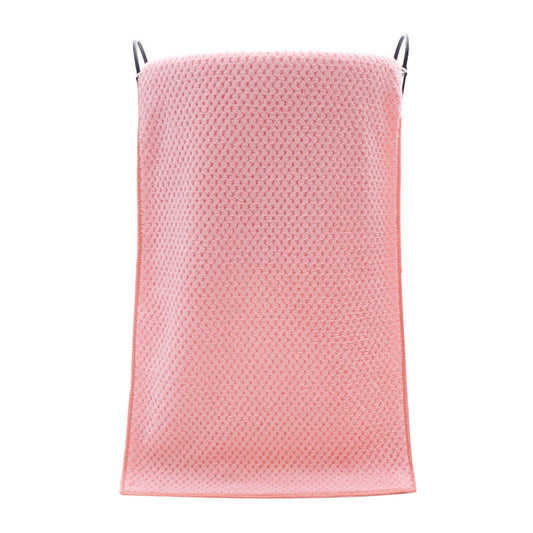 Coral Velvet Bath Towel Water Absorption Bathing Body Towel Pure Color for Bathroom Hotel Pink V1294-YM0523-3112220036611
