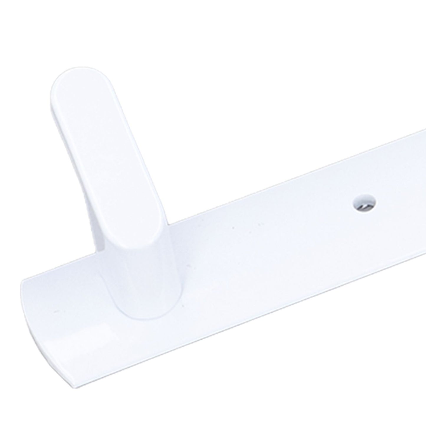 Wall Mounted Coat Rack Modern Stylish Coat Hanger Rack with 5 Hooks for Bathroom Living Room White V1294-YM0523-3112220037311