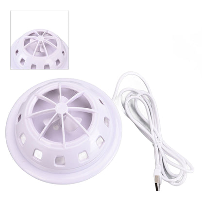 Mini Ultrasonic Dishwasher Portable USB Household Fruit Dishwasher for Home KitchenWhite V1294-YM0523-3113210186111