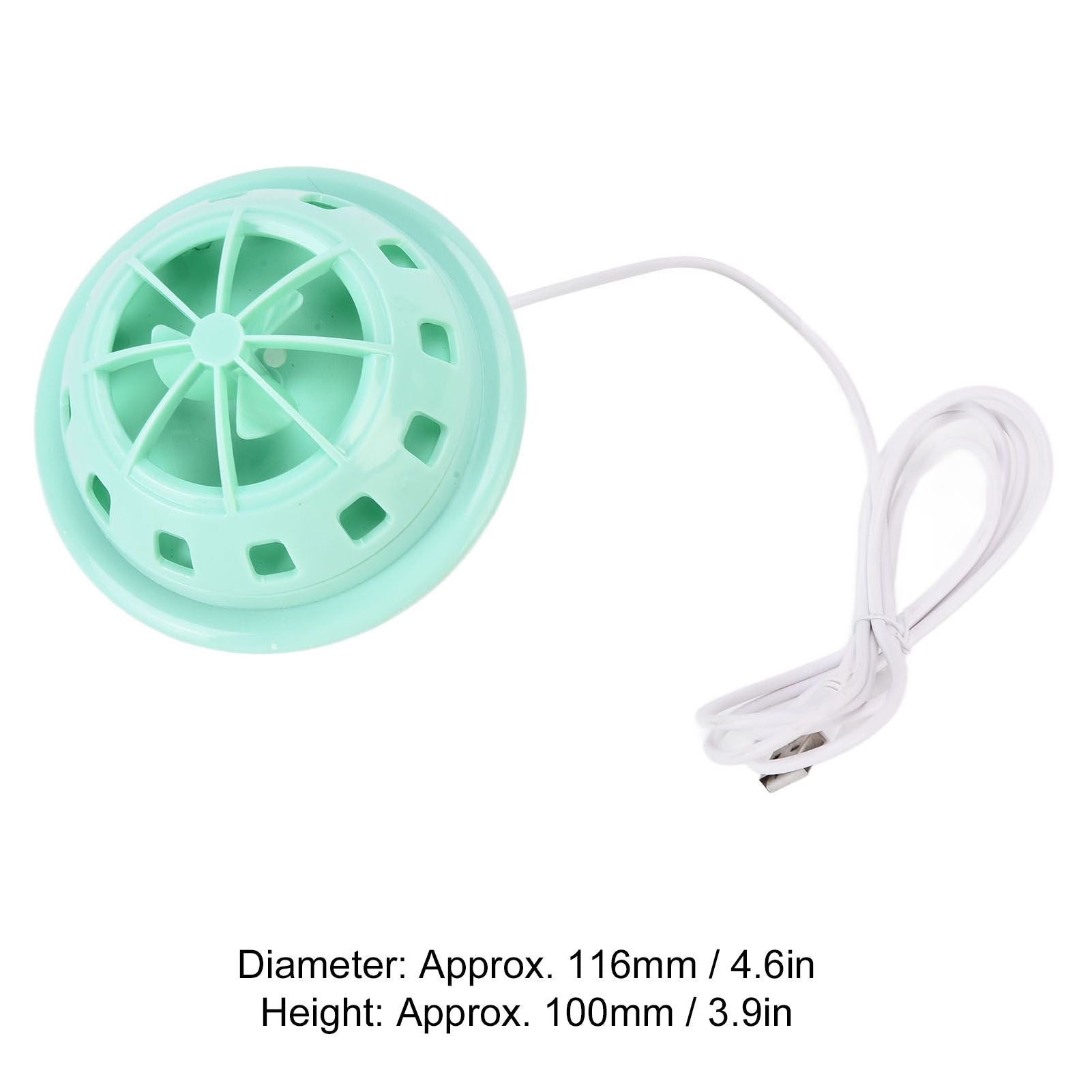 Mini Ultrasonic Dishwasher Portable USB Household Fruit Dishwasher for Home KitchenGreen V1294-YM0523-3113210186112