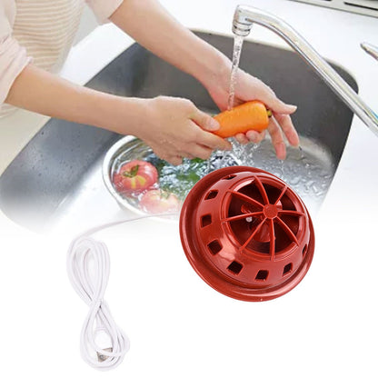 Mini Ultrasonic Dishwasher Portable USB Household Fruit Dishwasher for Home KitchenRed V1294-YM0523-3113210186113