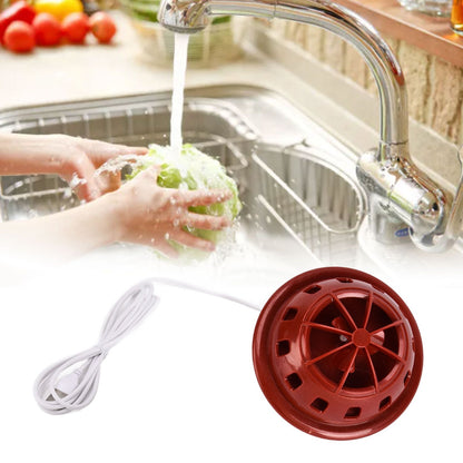 Mini Ultrasonic Dishwasher Portable USB Household Fruit Dishwasher for Home KitchenRed V1294-YM0523-3113210186113