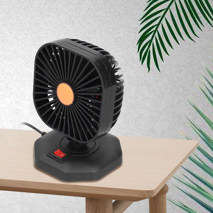 USB Car Fan ABS 360 degrees Rotatable Single Headed USB Charging Mini Car Cooling Fan 5V 2A V1294-YM0523-3113210202811