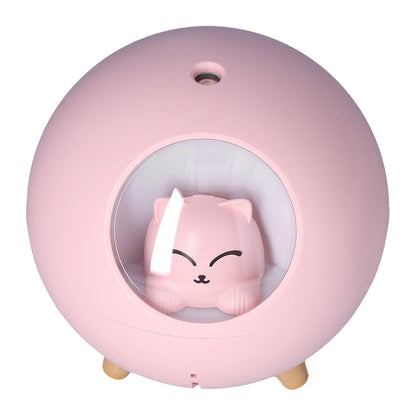 Mini Car Air Humidifier Lovely USB Cool Mist Humidifiers for Offices Bedrooms 220 MLPink V1294-YM0523-3113210208213