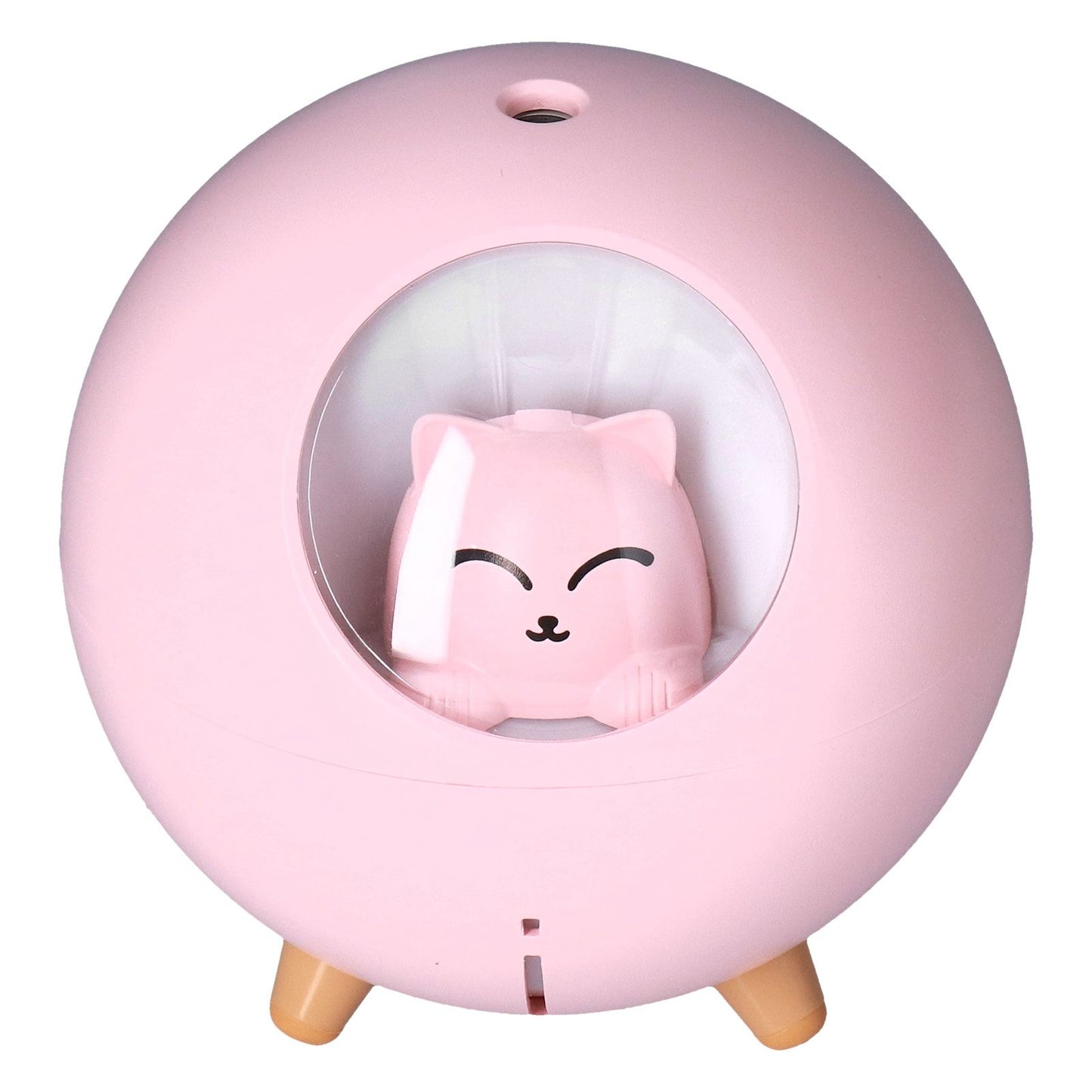 Mini Car Air Humidifier Lovely USB Cool Mist Humidifiers for Offices Bedrooms 220 MLPink V1294-YM0523-3113210208213
