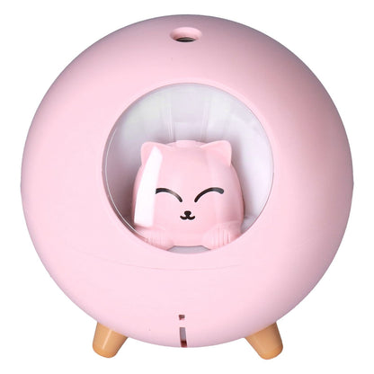 Mini Car Air Humidifier Lovely USB Cool Mist Humidifiers for Offices Bedrooms 220 MLPink V1294-YM0523-3113210208213